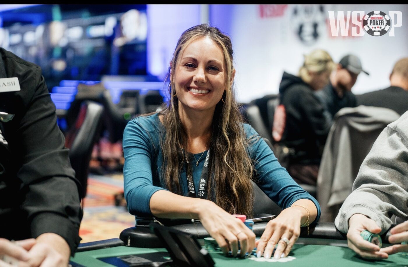 Lexy Gavin-Mather at the World Series of Poker